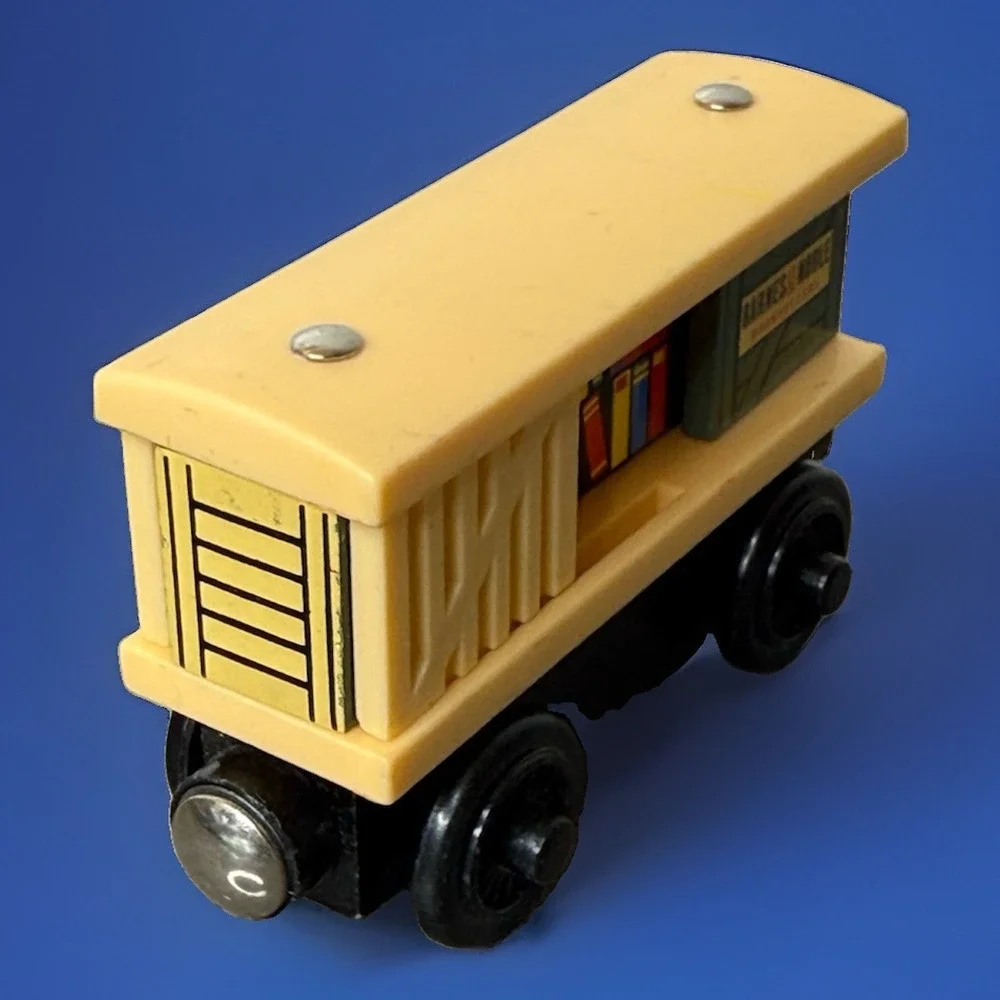 ⁠VTG Thomas & Friends Wooden Barnes & Noble Exclusive Box Car LC78140 EXCELLENT
